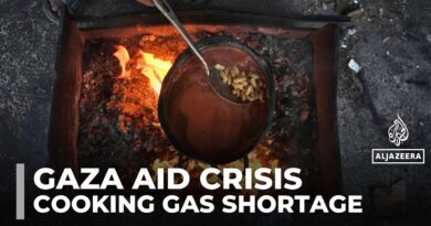 Palestinians in Gaza burn wood, plastic to cook as Israeli blockade limits gas supply