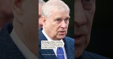 Prince Andrew Is Losing His Titles and His Home