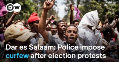 Protests erupt in Tanzania after main opposition candidate is disqualified from election | DW News