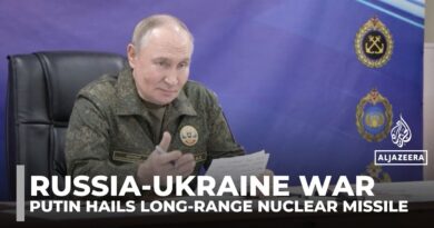 Putin hails long-range nuclear missile as Russia pushes deeper into Ukraine