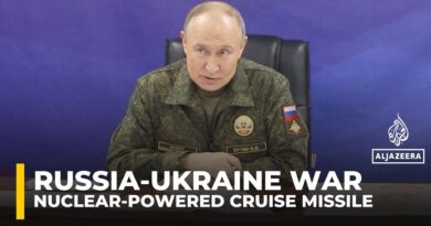 Putin says Russia has successfully carried out test of nuclear-powered cruise missile