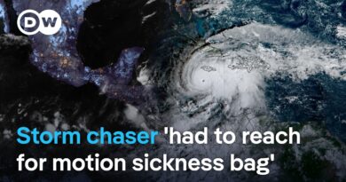 Storm chaser recounts turbulent experience in the eye of Hurricane Melissa | DW News