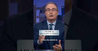Trump & Military Strikes #lastweektonight