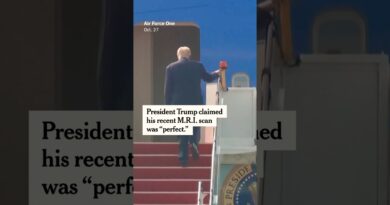 Trump Says His MRI Scan Was ‘Perfect’