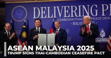 Trump signs Thailand-Cambodia ceasefire pact at ASEAN summit in Malaysia