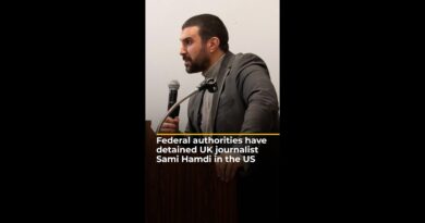 UK journalist Sami Hamdi detained in US after pro-Israel pressure | AJ#shorts