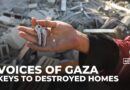 Voices of Gaza: Displaced Palestinians hold keys to homes that no longer exist