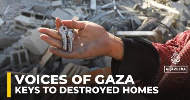 Voices of Gaza: Displaced Palestinians hold keys to homes that no longer exist