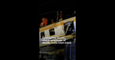 At least 11 killed in India train crash as rescuers recover bodies | #ajshorts