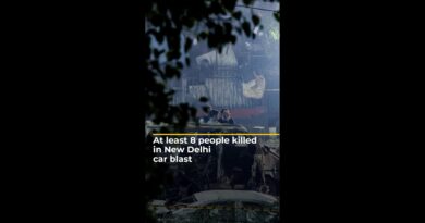 At least 8 people killed in New Delhi car blast | #ajshorts