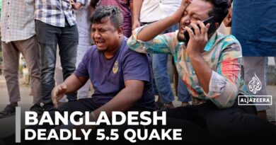 At least five killed as magnitude 5.5 earthquake hits Bangladesh