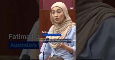Australian far-right senator wears burqa to parliament | DW News