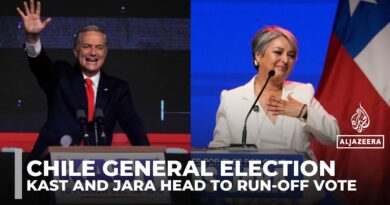 Chile heads to a presidential run-off between Jara and Kast