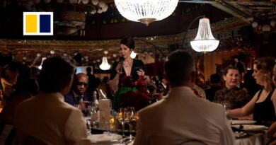 Dining at an abandoned floating palace in Hong Kong