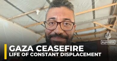 Displaced Palestinians wary of ceasefire, hesitate to return to Gaza City