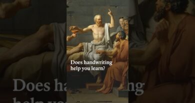 Does handwriting help you learn?