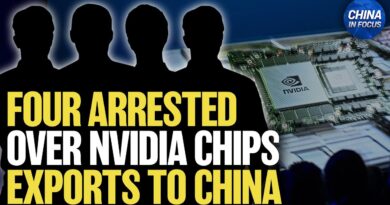 DOJ Charges 4 For Allegedly Exporting High-end Nvidia Chips to China | China in Focus