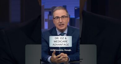 Dr. Oz & Medicare Advantage #lastweektonight