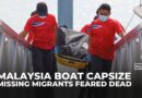 Eleven dead, hundreds missing after refugee boat sinks off Malaysian coast