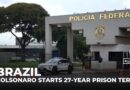 Ex-Brazilian president Bolsonaro starts serving his 27-year prison term for coup plot