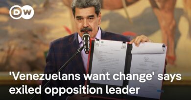 Exiled Venezuelan opposition leader welcomes US pressure on President Maduro | DW News