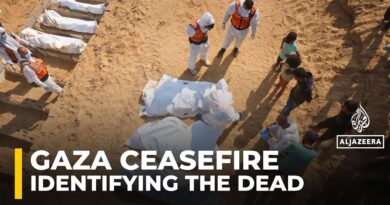 Families in Gaza emotionally struggle to identify bodies of loved ones returned by Israel