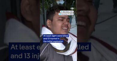 Families mourn in India after deadly car blast  | DW News