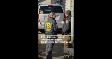 FBI claims arrests in alleged Michigan Halloween ‘terrorist’ plot | #ajshorts
