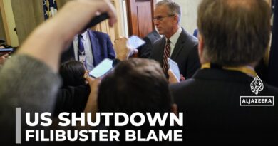 Filibuster blamed for deepening US government shutdown