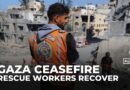 Gaza civil defence workers use fragile ceasefire to recuperate after two years of war