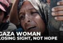 Gaza woman rebuilds her life after losing sight