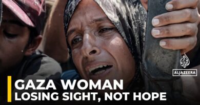 Gaza woman rebuilds her life after losing sight