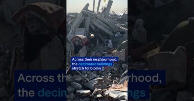 Gazan families choose ruins over displacement | DW News