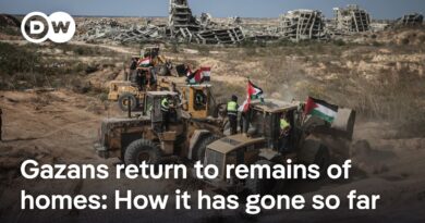 Gazans try to settle in ruins as ceasefire limps on | DW News