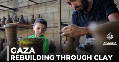 Gaza’s potters rebuild life through clay and tradition