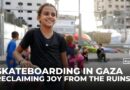 Gaza’s young skaters find joy amid the ruins as war-shattered parks disappear
