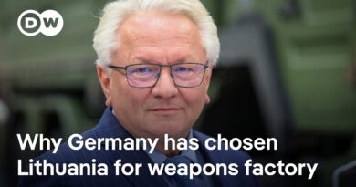 German arms maker Rheinmetall is working on Lithuanian ammunition factory | DW News