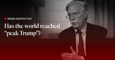 Has the world reached “peak Trump”?