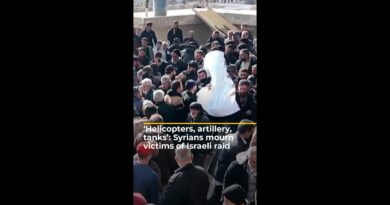 ‘Helicopters, artillery, tanks’: Syrians mourn victims of Israeli raid | #ajshorts