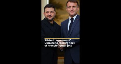 ‘Historic agreement’: Ukraine to receive fleet of French fighter jets | #ajshorts