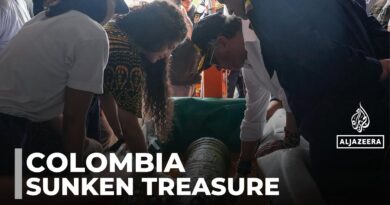 ‘Holy grail of shipwrecks’: Colombian scientists recover treasures from galleon