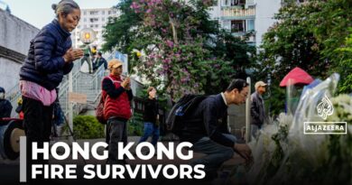 Hong Kong apartment fire survivors share how they escaped