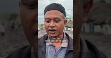 Indonesian villagers survey damage from Mount Semeru eruption