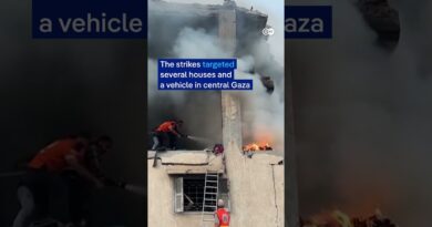 Israel launches multiple air strikes on Gaza despite ceasefire | DW News