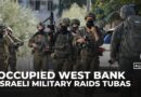 Israel lays siege to occupied West Bank’s Tubas, displaces tens of families