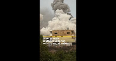 Israel pounds southern Lebanon with drone, airstrikes | #ajshorts