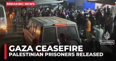 Israeli forces releases 5 Palestinian prisoners to Red Cross in southern Gaza