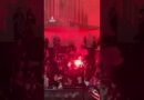 Israeli orchestra interrupted by protester with flare | AJ #shorts