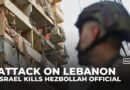 Israeli strike on Lebanon’s capital Beirut kills Hezbollah official