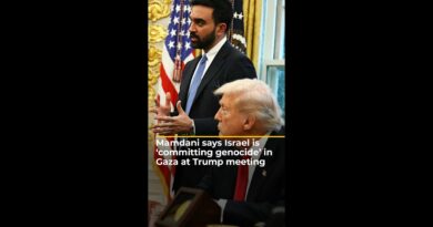 Mamdani says Israel is ‘committing genocide’ in Gaza at Trump meeting | #ajshorts